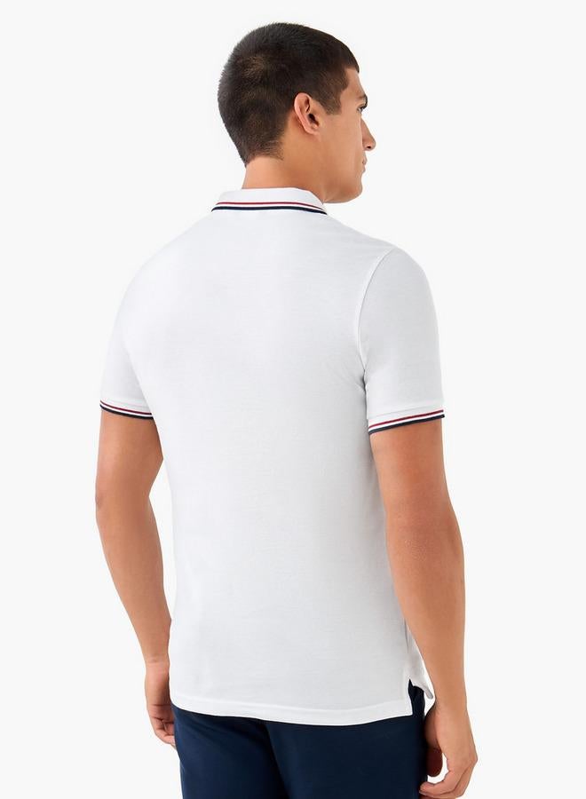 سبلاش فيڤ تيشيرت بولو مطرز - Image 3