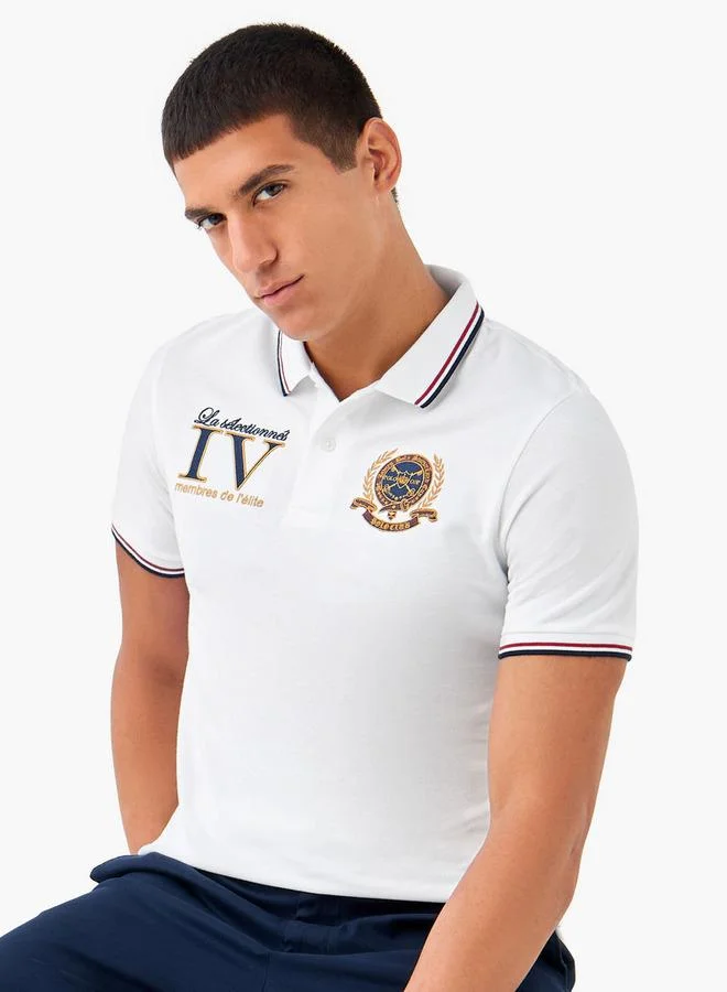 Splash FAV Embroidered Polo T-shirt