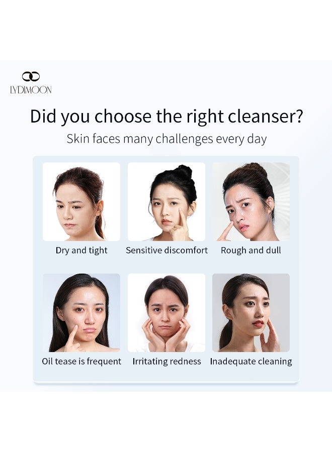 LYDIMOON Acne Whitening Cleanser | Gentle Oil Control & Moisturizing 100g - Image 3