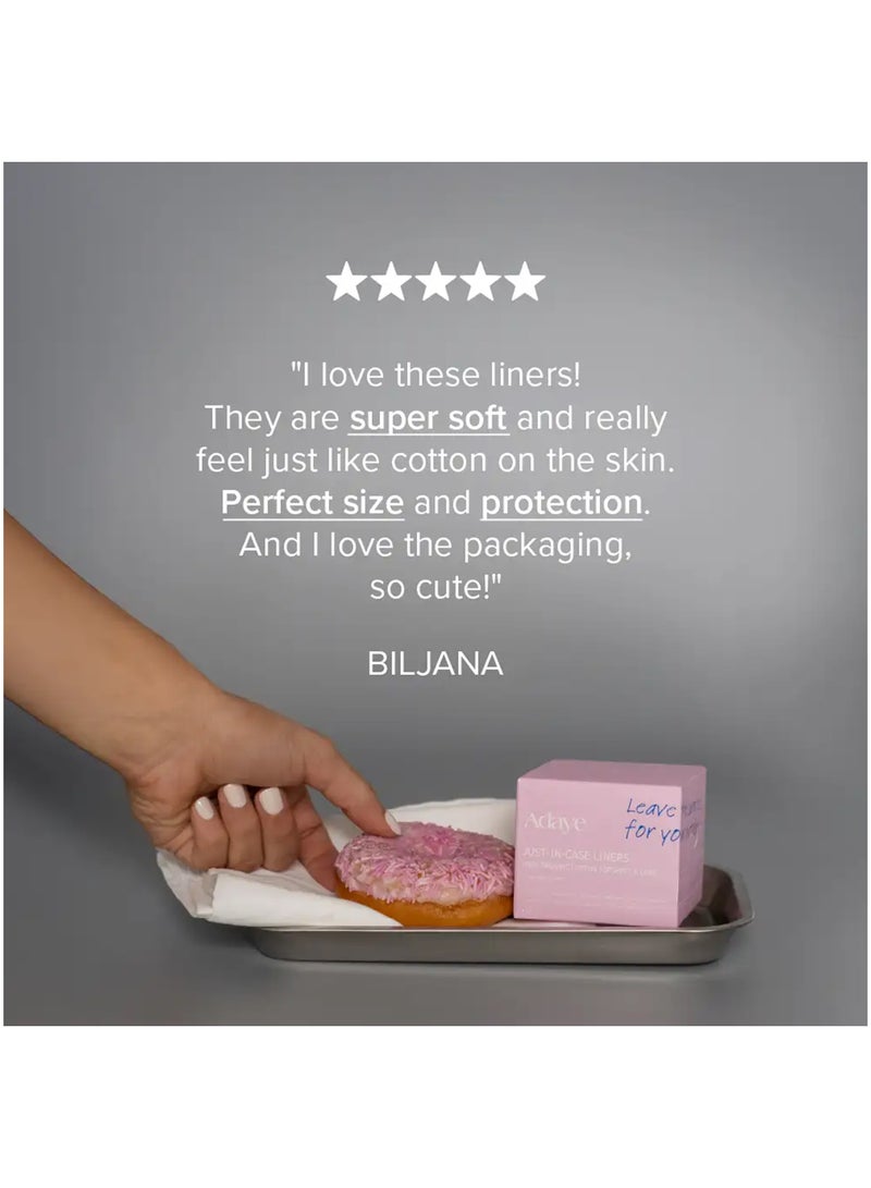 Adaye Organic Cotton Daily Panty Liners 12 Pcs - Image 5