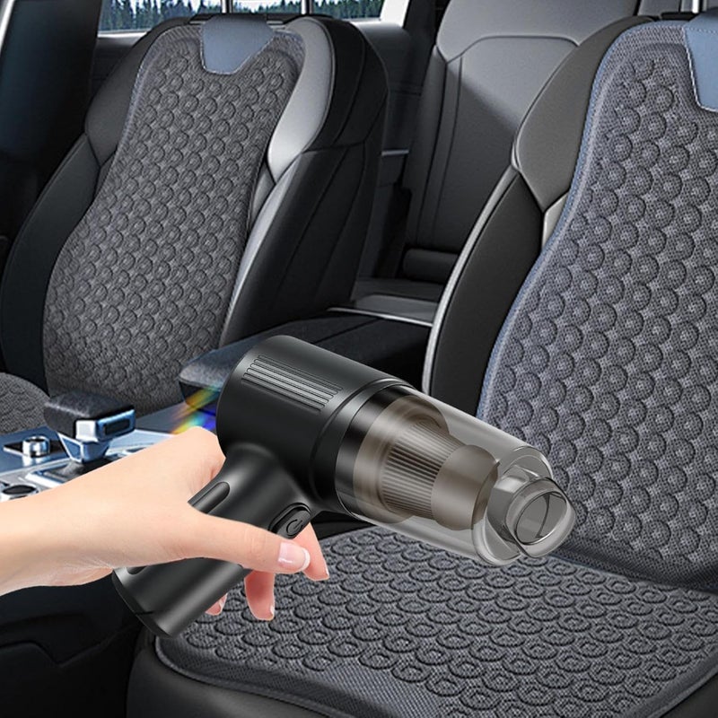 Car Vacuum Cleaner - High Power Cordless Handheld Cleaner, Strong Suction Vehicle Vacuum, Portable Dust Collector, Lightweight Mini | Compact Auto for Home, Car, SUV, Interior Cleaning - Image 2