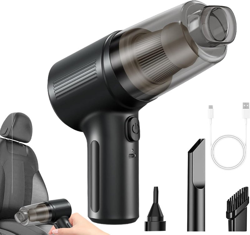 Car Vacuum Cleaner - High Power Cordless Handheld Cleaner, Strong Suction Vehicle Vacuum, Portable Dust Collector, Lightweight Mini | Compact Auto for Home, Car, SUV, Interior Cleaning - Image 1