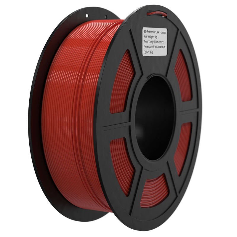 خيوط طابعة ثلاثية الأبعاد FLASH PLA 1.75 مم 1 كجم (2.2 رطل) مادة طباعة ثلاثية الأبعاد عالية السرعة بتمدد مستقر ودقة بكرة +/-0.02 مم - أحمر - Image 1