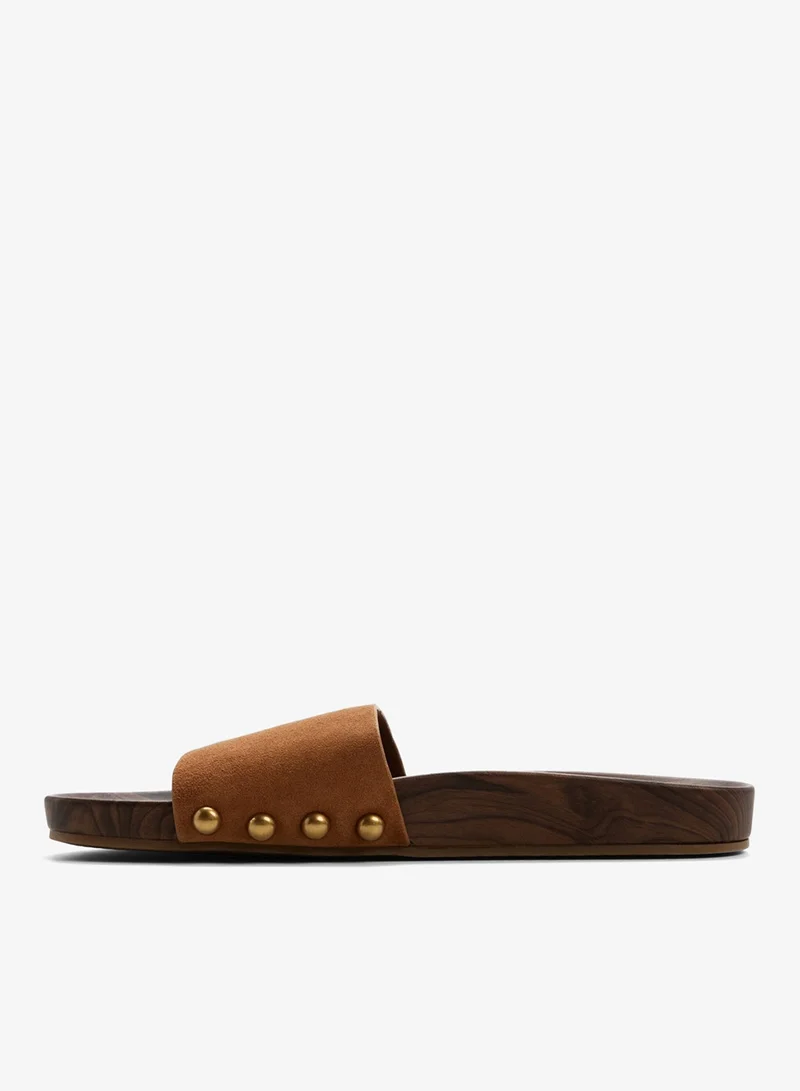 ALDO  ROOTED Open Toe Flat Sandals for Women | Best Price UAE