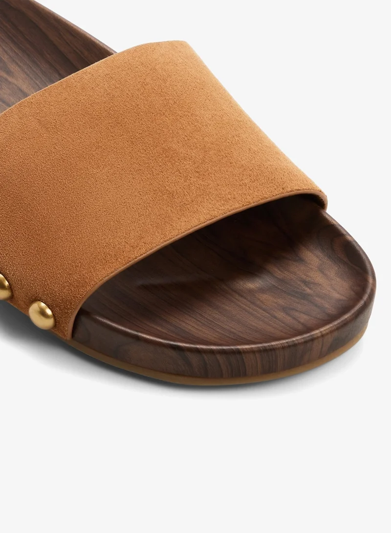 ALDO  ROOTED Open Toe Flat Sandals for Women | Best Price UAE