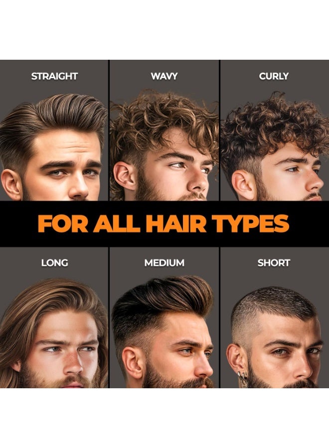 Beardo Hair Serum 50ml for Instant Shine & Anti-frizz with Argan Oil, Made for Men's Hair, Super Light-weight | Provides shine, smoothness and damage protection | Luxurious Shine, Frizz-Free Hair Serum for Men - Image 3