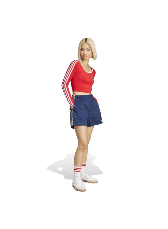 Adidas adidas LIBERTY 3S SHRT Blue Originals Women SHORTS
