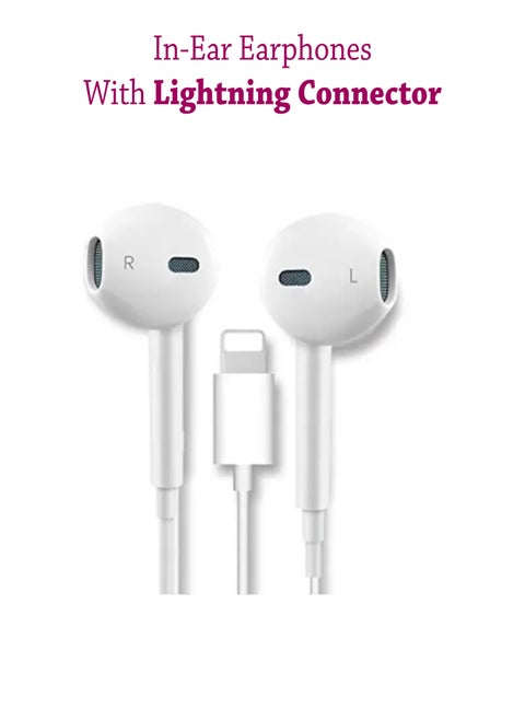 Go-Des Earphone With Lightning Connector GD-EP503 - White