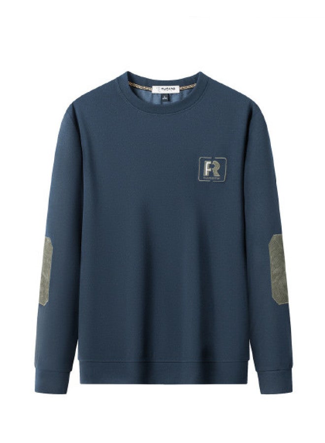Tucano men's Round Neck Sweatshirt For Spring/fall, Multiple Colors, Thick & Textured Pullover Long Sleeve Casual Top For Layering - Image 1