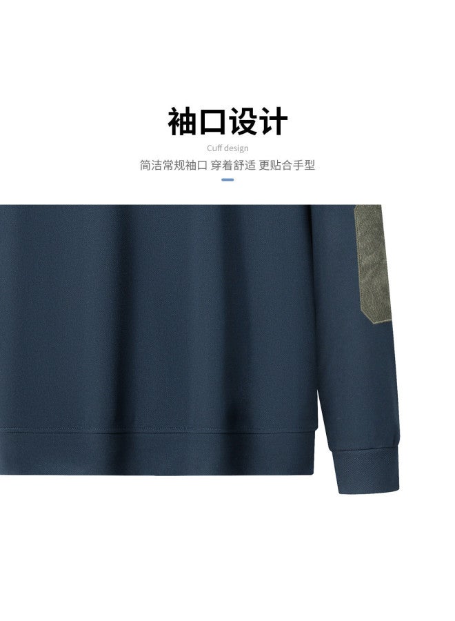 Tucano men's Round Neck Sweatshirt For Spring/fall, Multiple Colors, Thick & Textured Pullover Long Sleeve Casual Top For Layering - Image 5