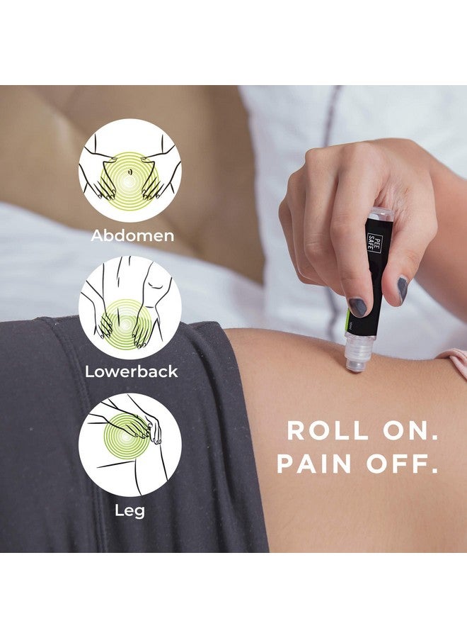 PEESAFE بي سيف رول أون لتخفيف تشنجات الدورة الشهرية مع مستخلصات الأيورفيدا (10 مل) | 100% مسكن طبيعي لآلام الدورة الشهرية - Image 2