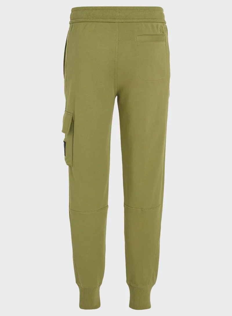 Calvin Klein Jeans Logo Badge Cargo Pants