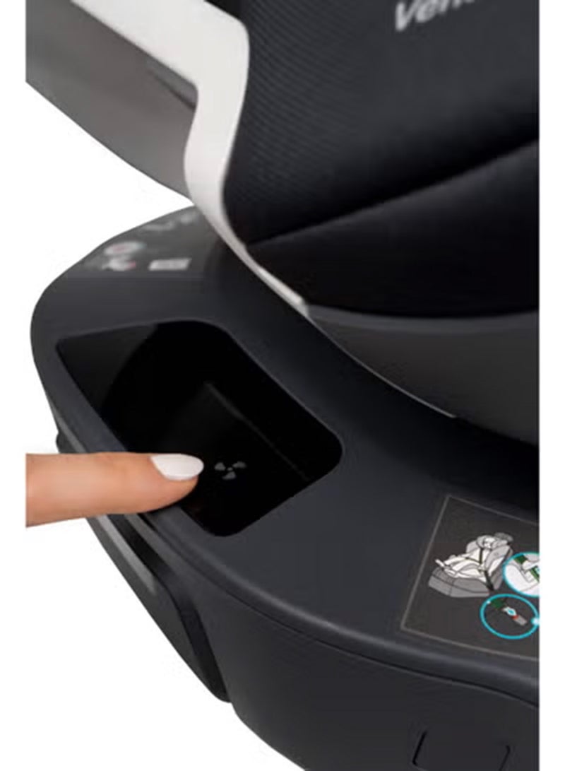 جيكل مقعد سيارة فينوس 360 I-Size Isofix مع تهوية - إصدار أسود - Image 3