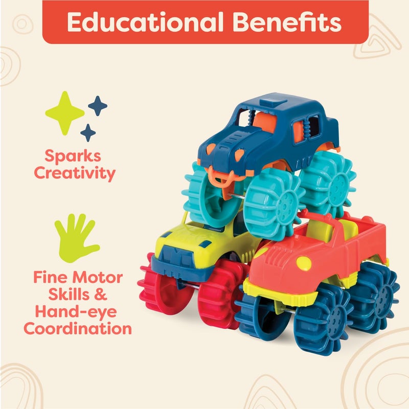 بي. تويز شاحنات الوحش الصغيرة - Image 4