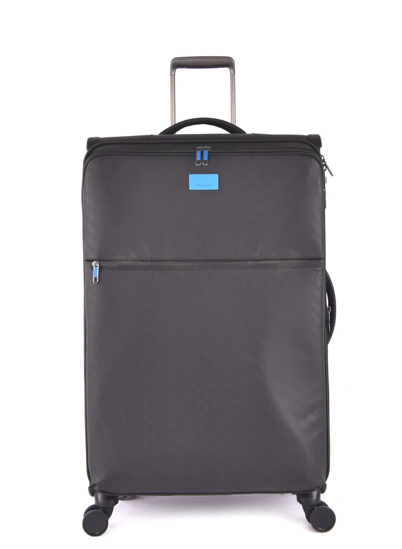 MAGELLAN Magellan Luggage sets 4 Piece Soft Fabric Lieghtweight Trolley Travel Bag Suitcase Size 14/20/24/28 Inch Black