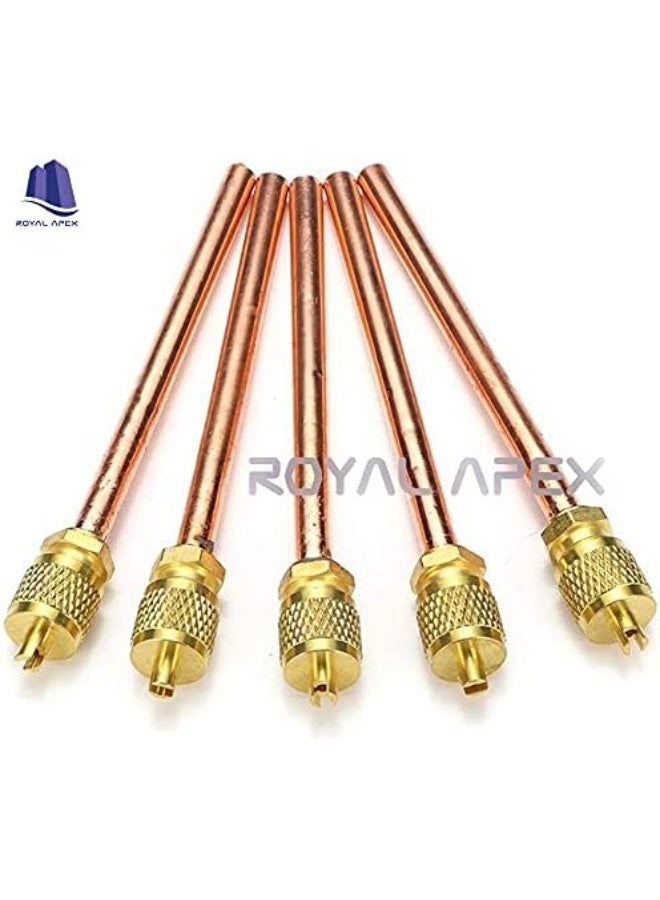 Royal Apex صمامات شحن مكيفات الهواء والمبردات 1/4 عبوة من 50 - Image 3