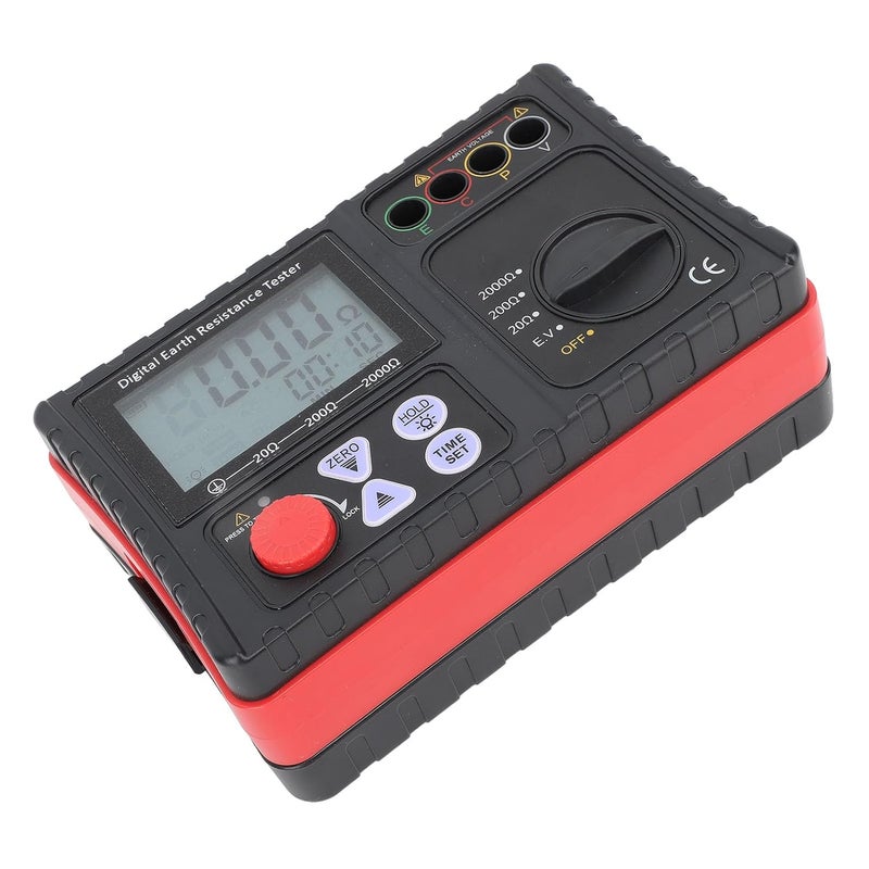 Aqxreight Digital Insulation Resistance Tester 0 2000 Ohm LCD Backlit Megohmmeter - Image 5