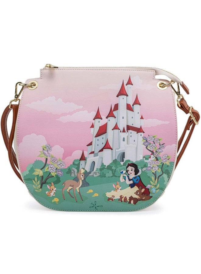 Loungefly Disney Snow White Castle Crossbody Bag - Image 1