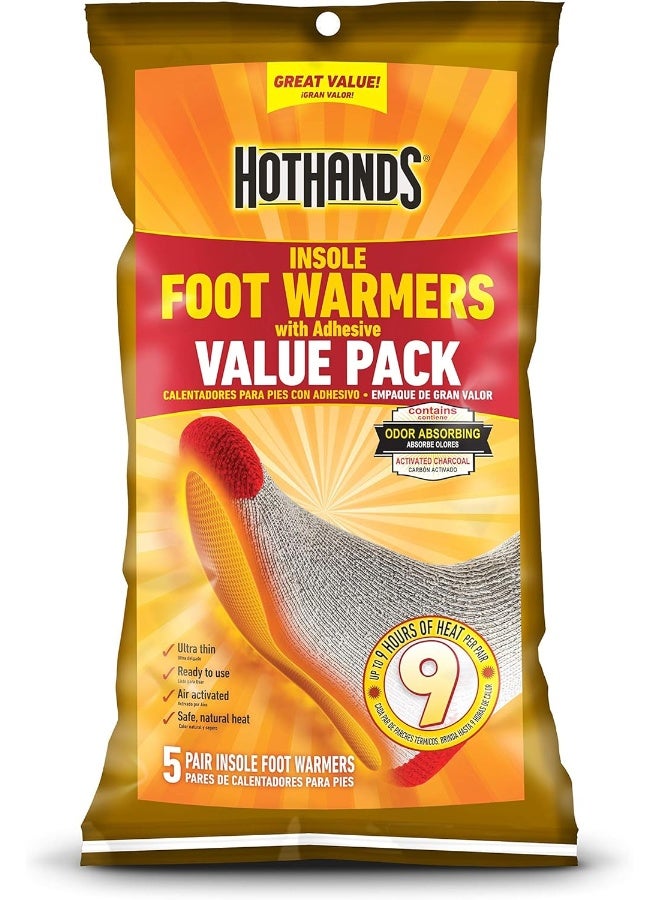 Hothands Insole Foot Warmer 15 Pair Value Pack by HotHands - Image 1
