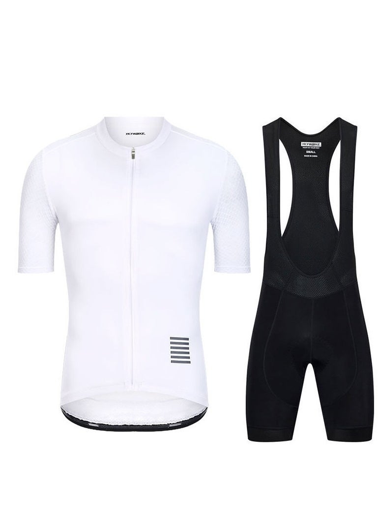 KUYING New Men's And Women's Summer Cycling Suit Set  - Image 1