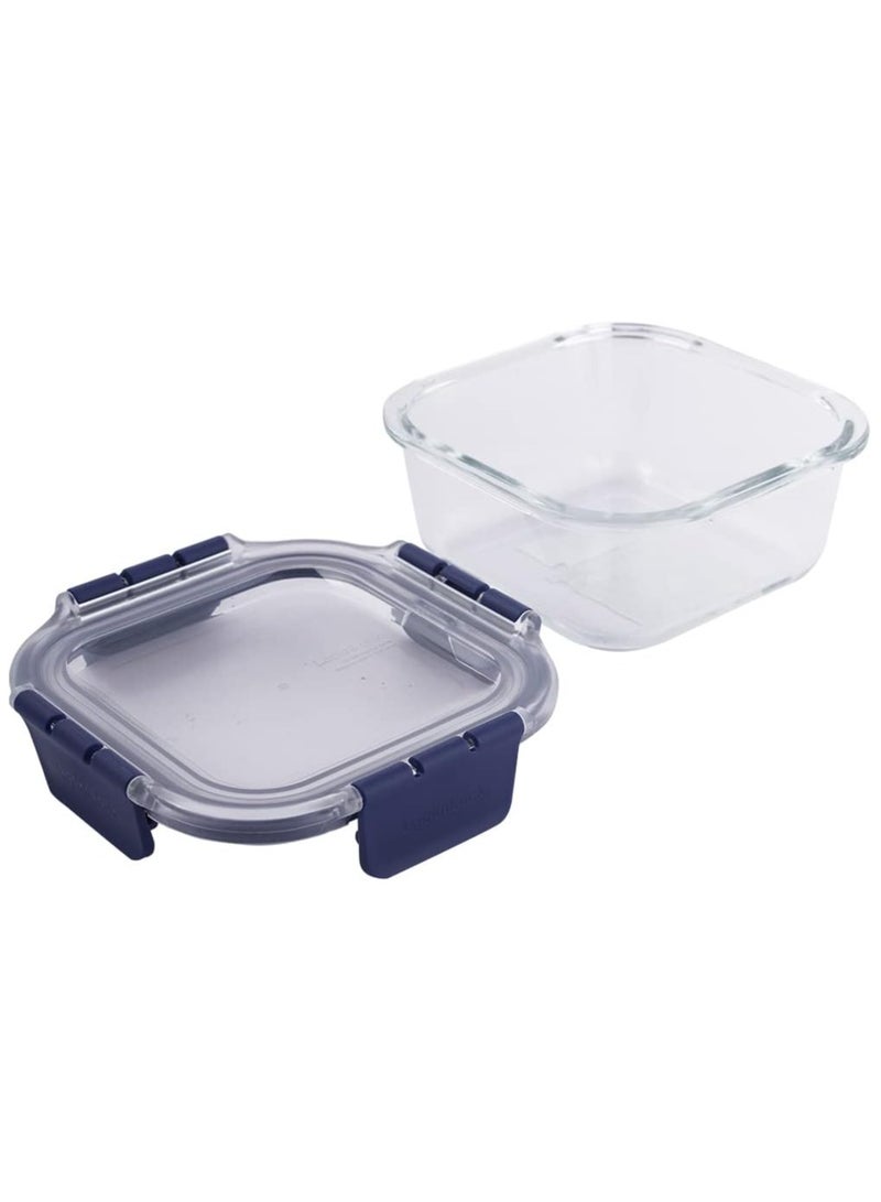 LOCK & LOCK Topclass Square Heat Resist. Glass Cont. 500Ml - Image 4