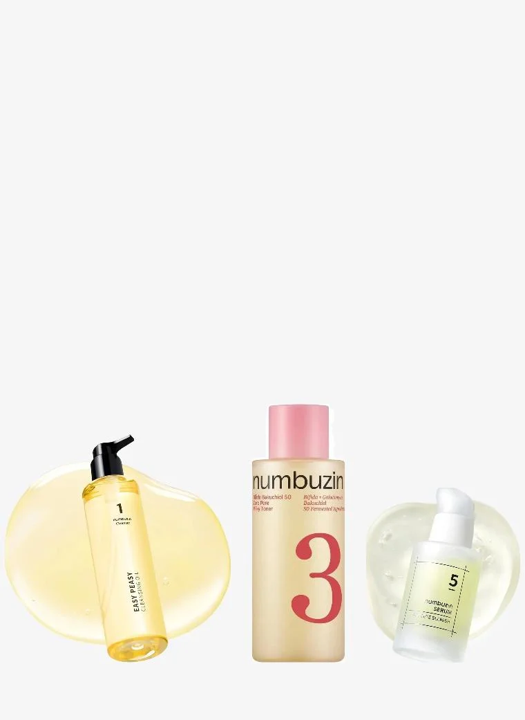 Numbuzin Numbuzin Essential Glow & Pore Care Set