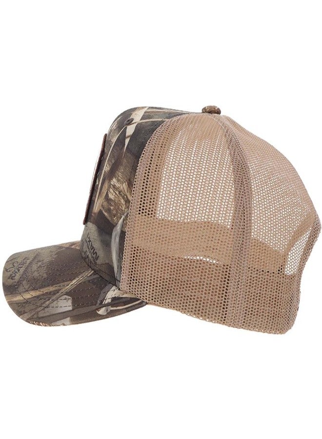 HOOEY Outfitters Original Camo Adjustable Snapback Hat (US, Alpha, One Size, Camo/Tan) - Image 3