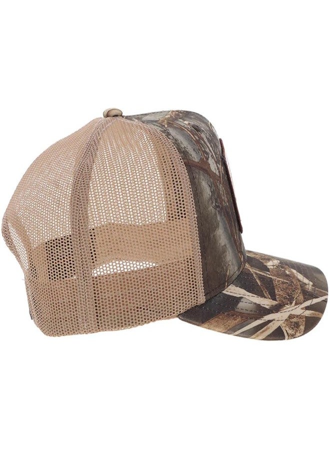 HOOEY Outfitters Original Camo Adjustable Snapback Hat (US, Alpha, One Size, Camo/Tan) - Image 5