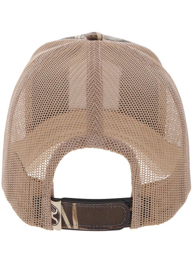 HOOEY Outfitters Original Camo Adjustable Snapback Hat (US, Alpha, One Size, Camo/Tan) - Image 2