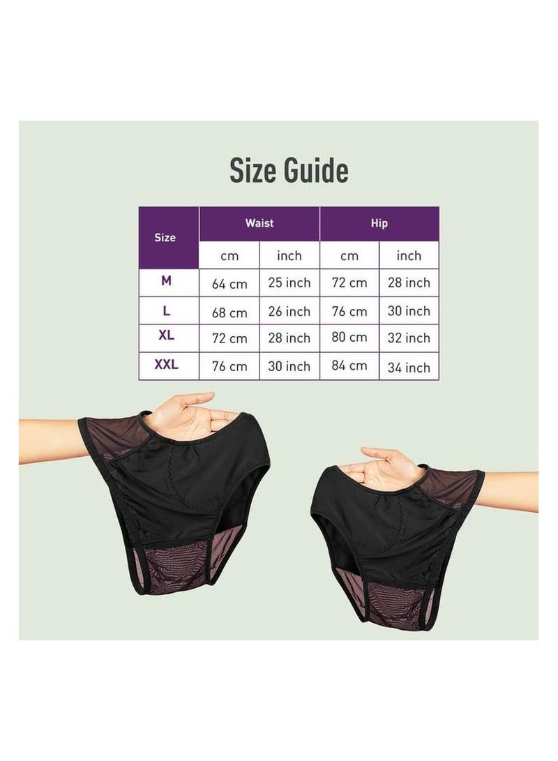 Sirona Reusable Period Panty for Women - XL Pack of 1 - Image 4