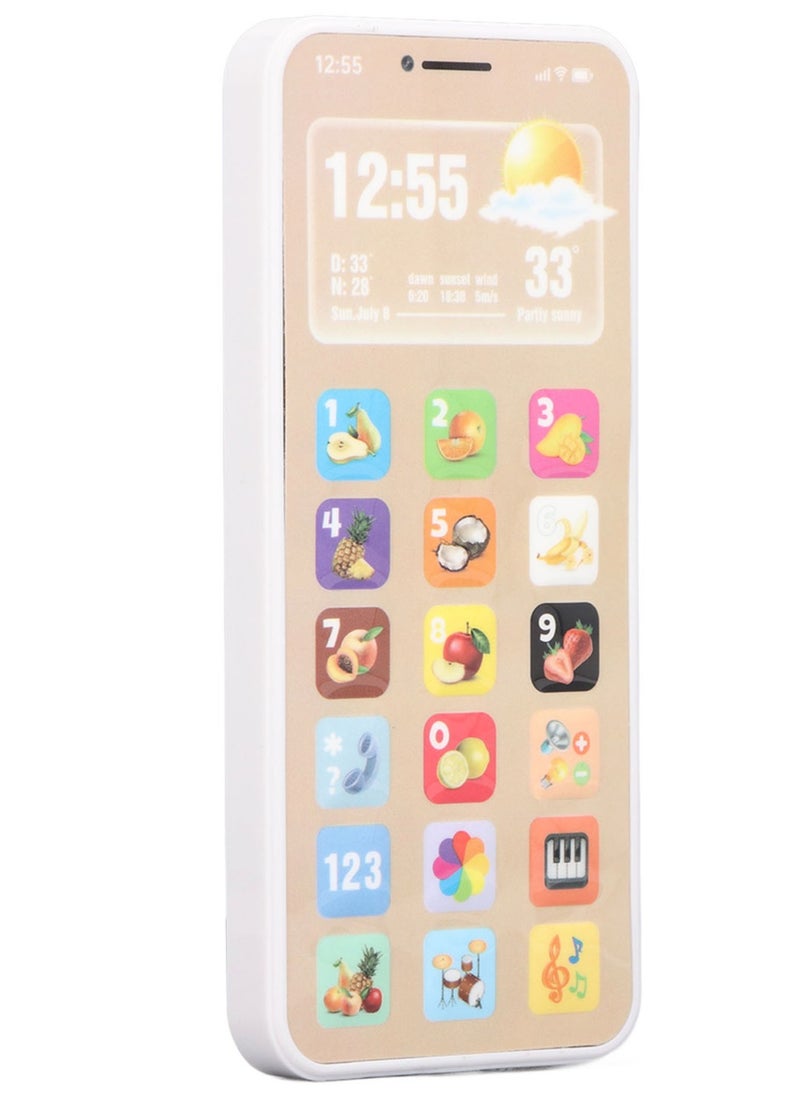 Velaurs Children's Simulated Mobile Phone Charging Toy Multi-Functional Light And Music Early Education Machine  - Image 2