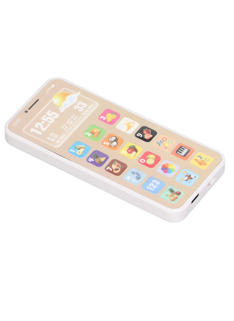 Velaurs Children's Simulated Mobile Phone Charging Toy Multi-Functional Light And Music Early Education Machine  - Image 3