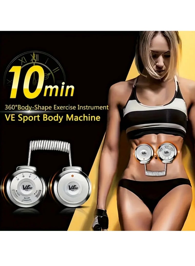 NIBEMINENT آلة شفط الدهون VE: احصل على لياقتك وشكل جسمك مع آلة كمال الأجسام المحمولة للرجال والنساء - Image 1