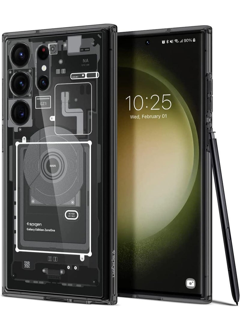 Spigen Ultra Hybrid for Samsung Galaxy S23 Ultra Case Cover - Zero One  - Image 1