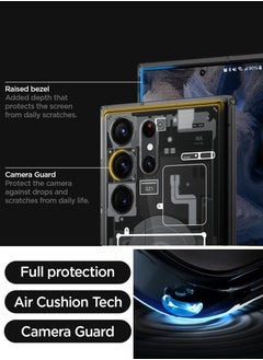 Spigen غطاء حماية ألترا هايبرد لهاتف سامسونج جالاكسي S23 ألترا - زيرو وان  - Image 5