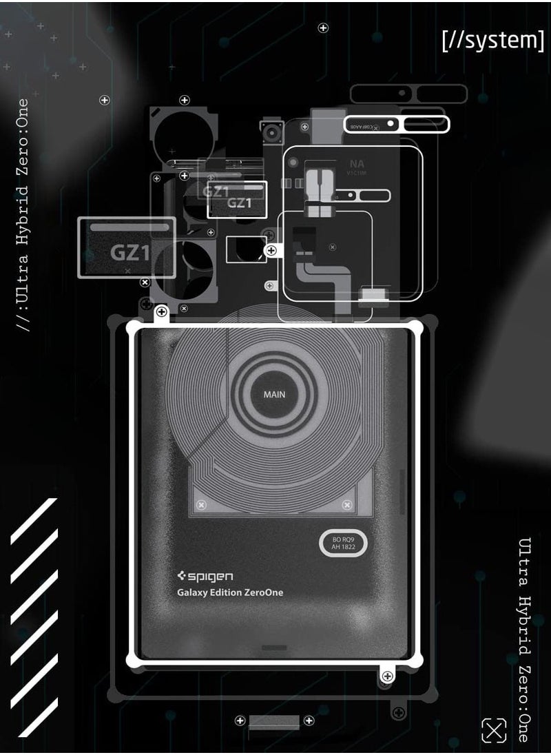 Spigen Ultra Hybrid for Samsung Galaxy S23 Ultra Case Cover - Zero One  - Image 3