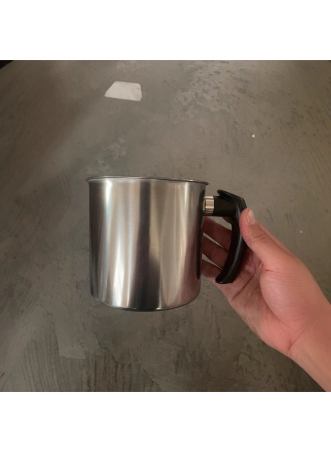 Cross-border Hot Selling Stainless Steel Wax Melting Cup Large Volume Wax Cup DYE Melting Bowl Boiling Wax Pot Aromatherapy Candle Tools-Color:410 Material-Capacity:1.3L - Image 4