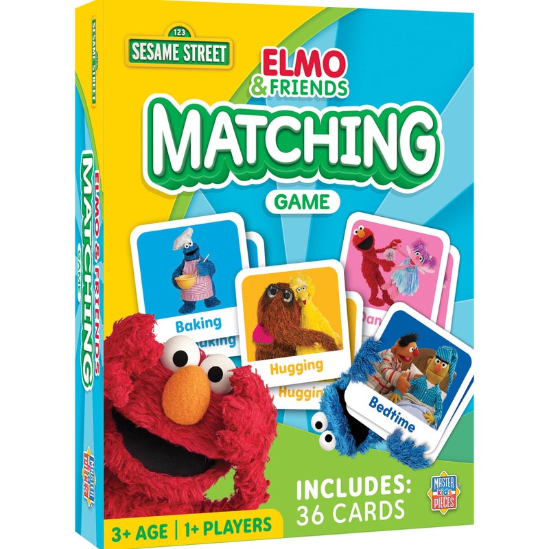 MasterPieces Kids Games - Sesame Street Matching Game - Fun for Kids and Family - Laugh and Learn - Image 1