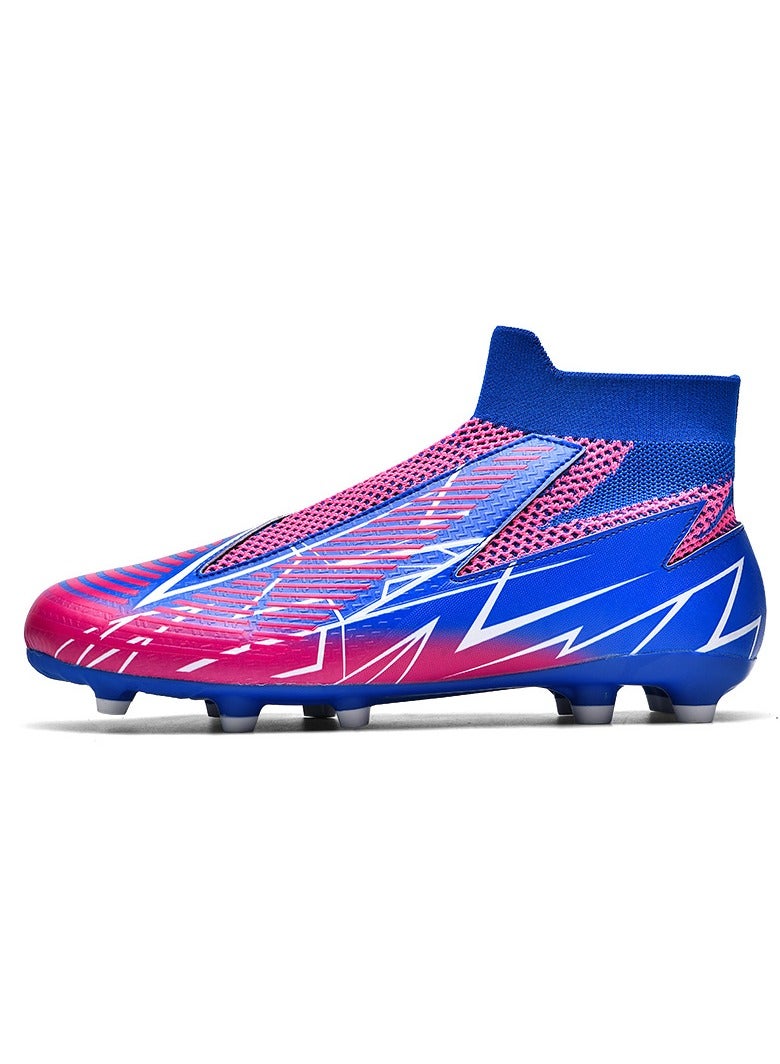 SKT Shiketro High-Top Lace-Free Adult Football Shoes Training Shoes Men's And Women's Outdoor Running Shoes  - Image 1