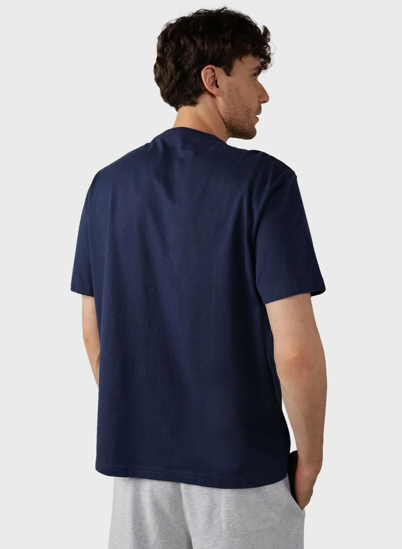 American Eagle Logo Graphic Crew Neck T-Shirt