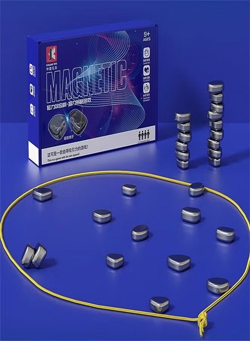 Magnetic Chess Game, Fun Table Top Magnet Game, Magnet Board Game, Strategy Game for Kids & Adults, Family Party Games - Image 3