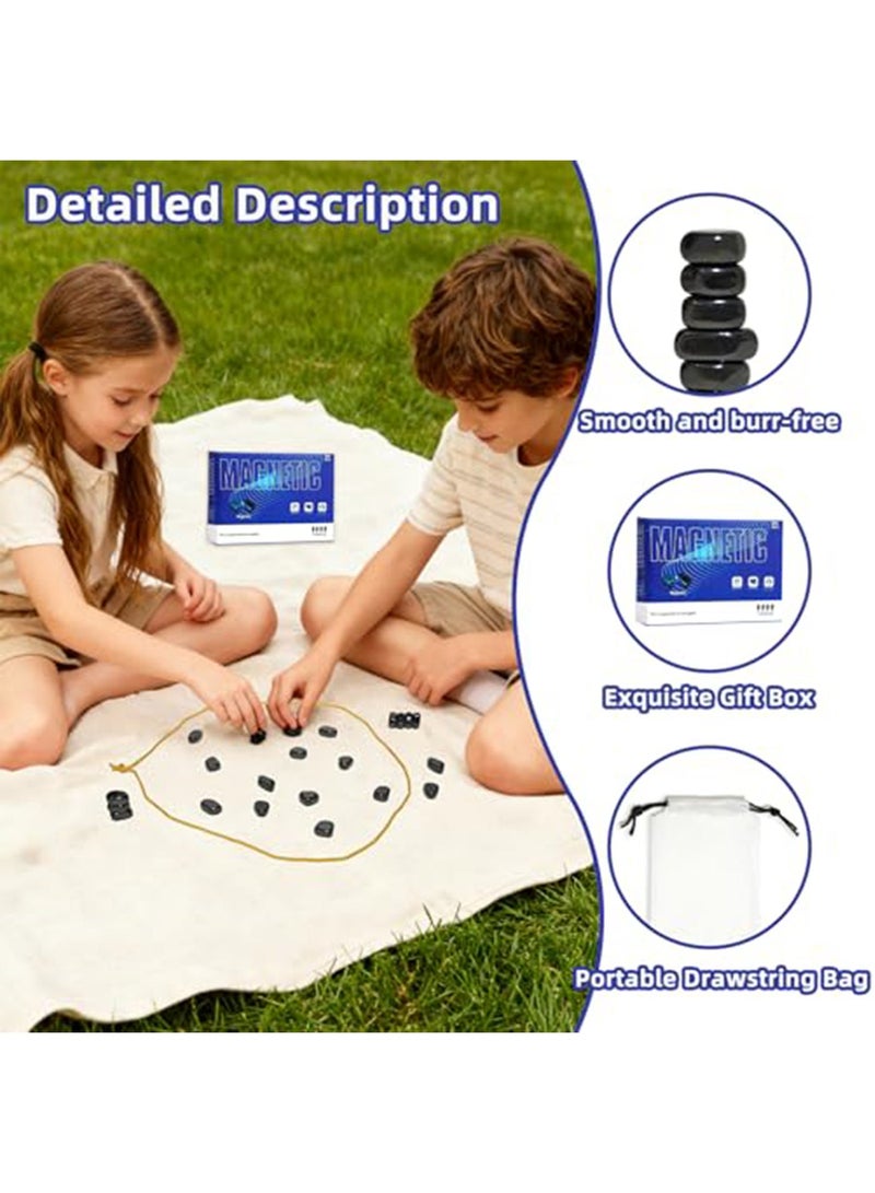 Magnetic Chess Game, Fun Table Top Magnet Game, Magnet Board Game, Strategy Game for Kids & Adults, Family Party Games - Image 5