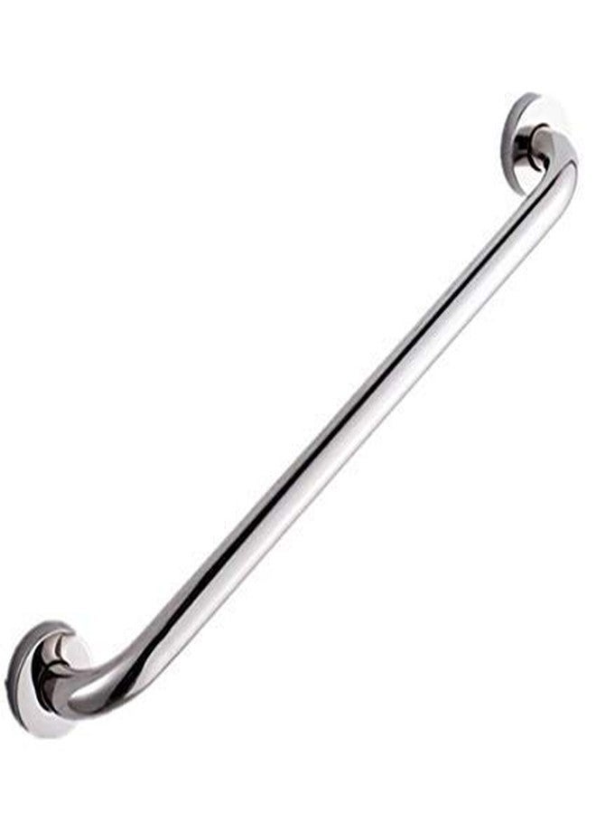MEDBUDDY Heavy Duty Stainless Steel Grab Bar Steel Handle for Toilet and bathrooms - Size 12 Inch - Image 1