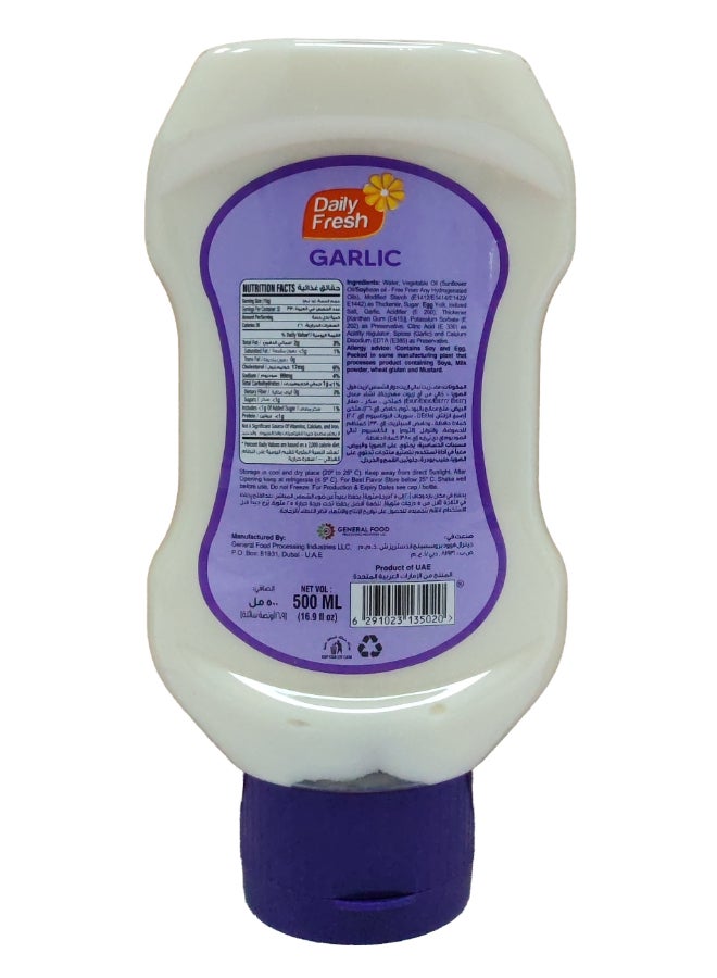 Daily Fresh Mayonnaise Squeezy Garlic - Image 1