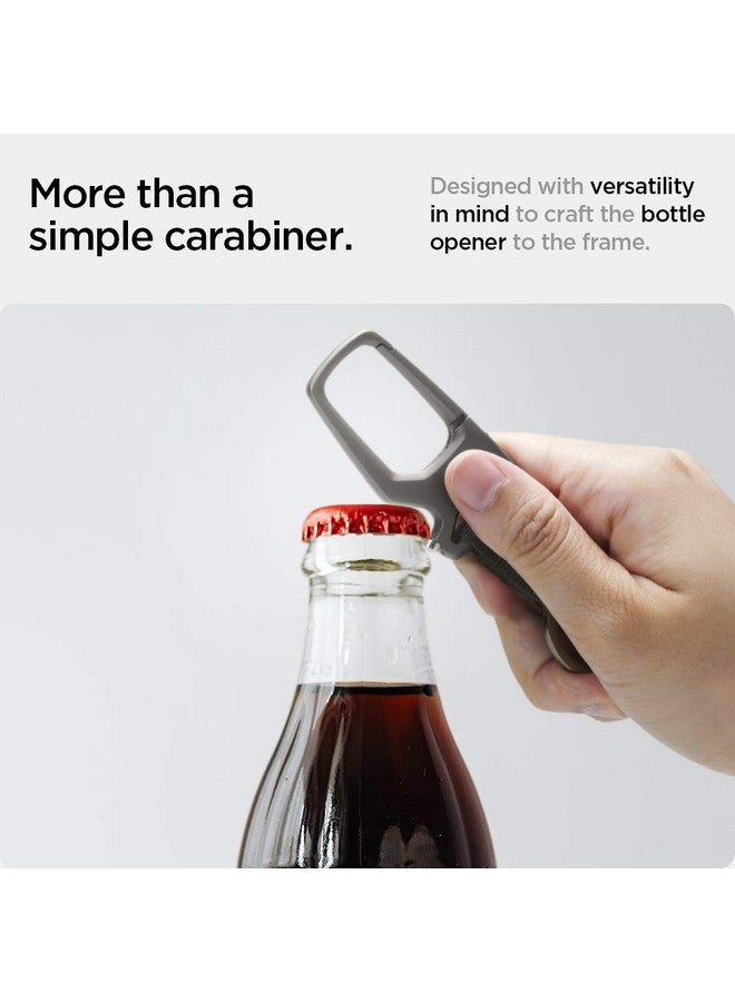 Spigen Carabiner, Car Key Chain Clip, Durable Metal [Light & Compact] [Bottle Opener] For Men and Women, 2Pack - Gunmetal, Multicolor - Image 5