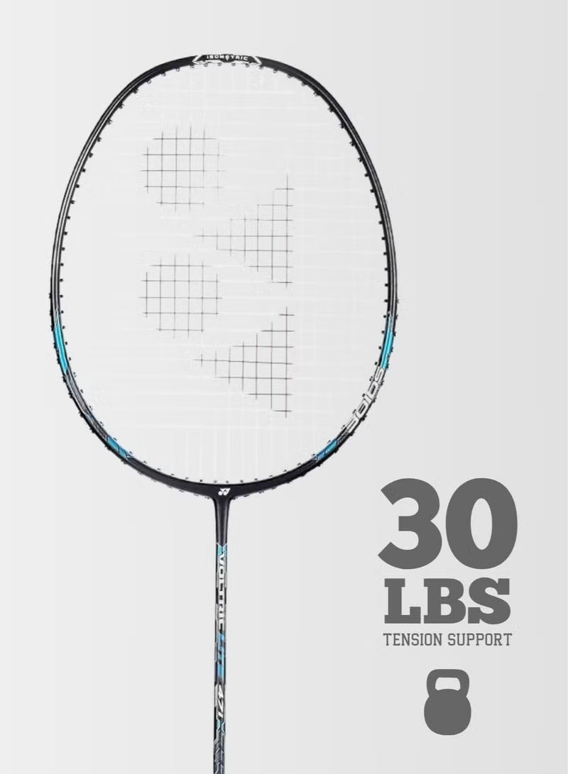 Yonex Voltric Lite 47i Graphite Badminton Racquet | 30 lbs Tension | Lightweight | Durable | Head Heavy Balance | Black, Standard | 4 3/4 inches Grip - Image 2