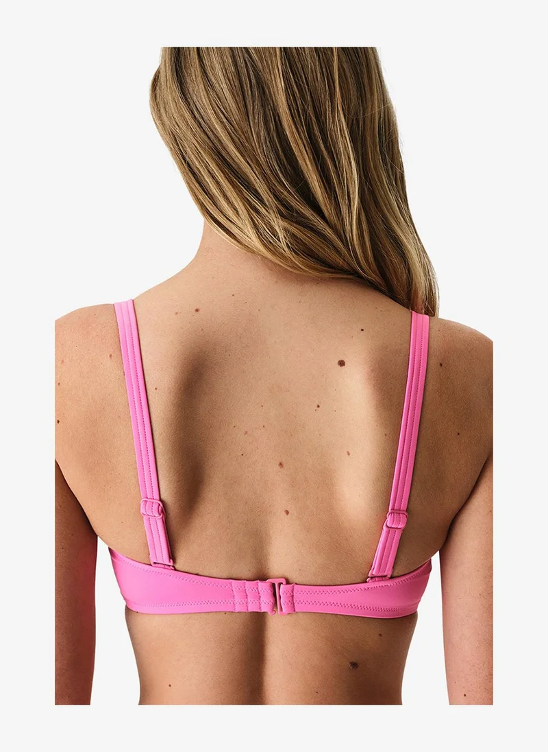 بنتي Women Beauty Form Pink Bikini Top