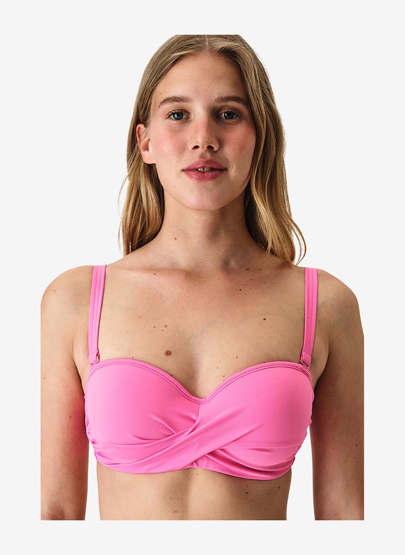 Penti Women Beauty Form Pink Bikini Top - Image 1