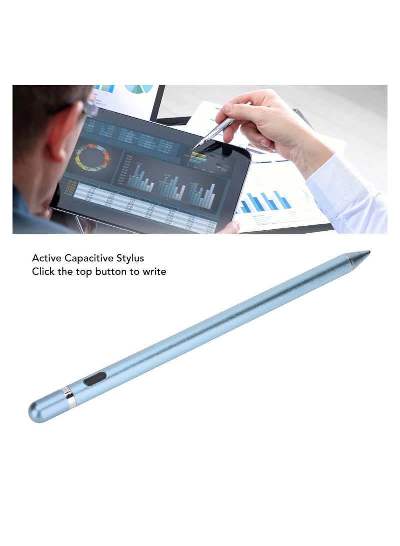 قلم ستايلس نشط عالي الحساسية متوافق مع قلم اللمس الرقمي لشاشات Apple iPad Touch - Image 3