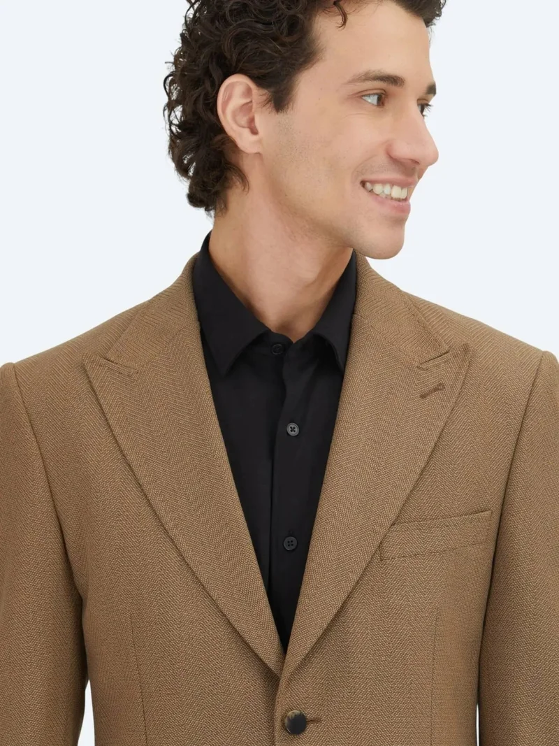 كيب جاكيت بنقشة المنك